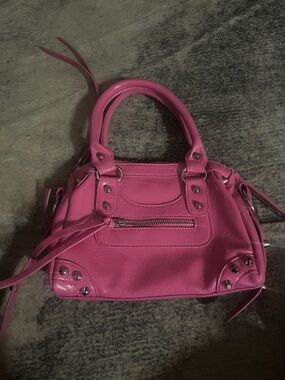 Hot Pink Women's Satchel Handbag